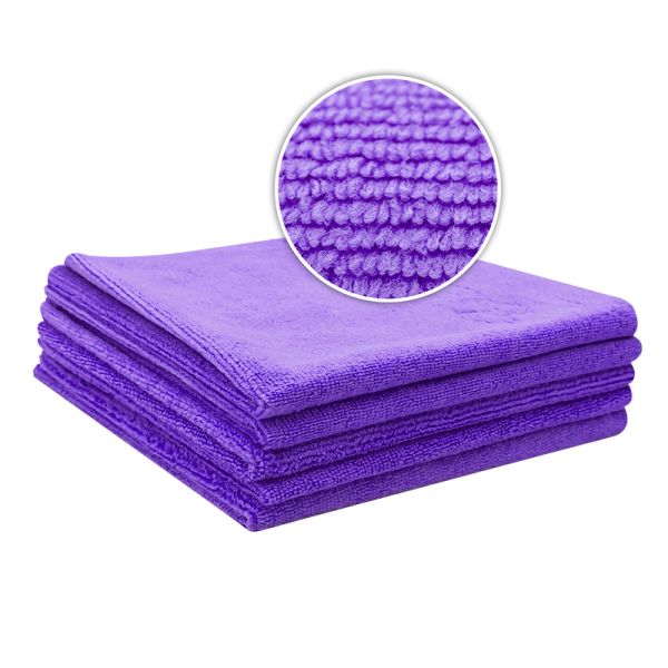 5-piece Set: Value - All-purpose cloth purple, 310GSM, 40x40cm