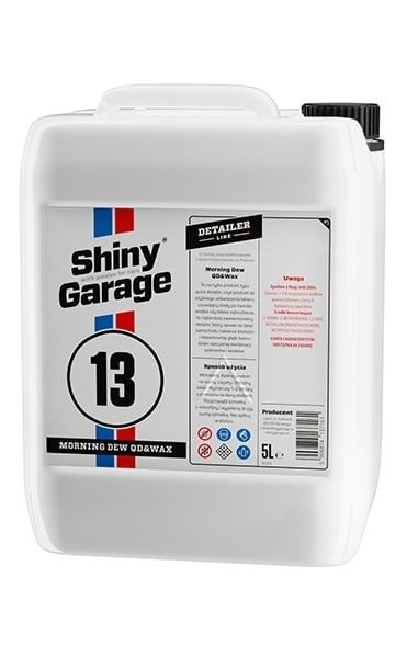 Shiny Garage Morning Dew QD & Wax, Dry Wash, 5L