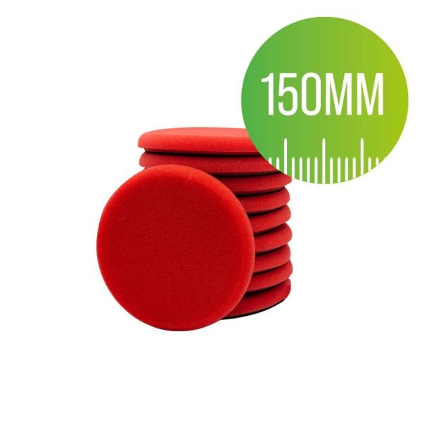10er Slim Pad Set 150 mm red