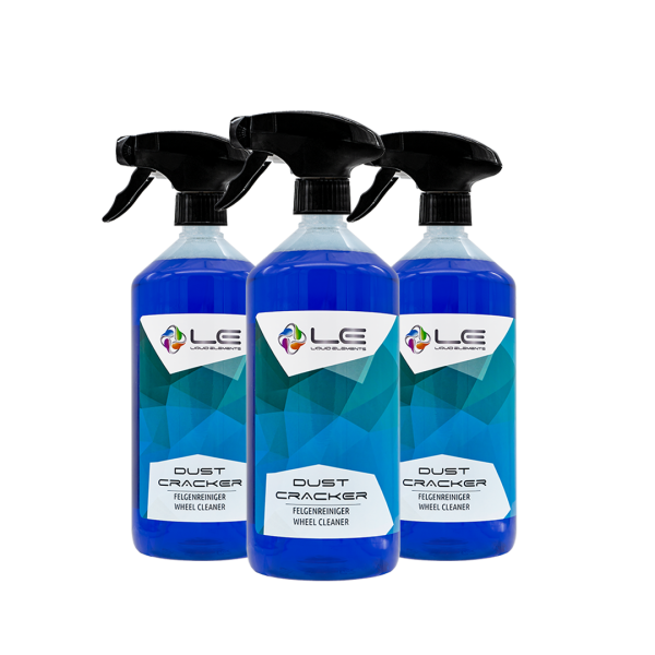 Liquid Elements Dust Cracker - Felgenreiniger 3x 1L SET