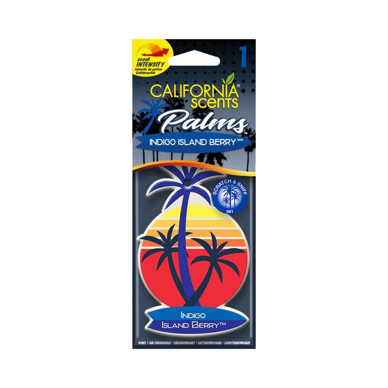 Lufterfrischer Duftanhänger Air freshner California Scents Car Palm Route  66