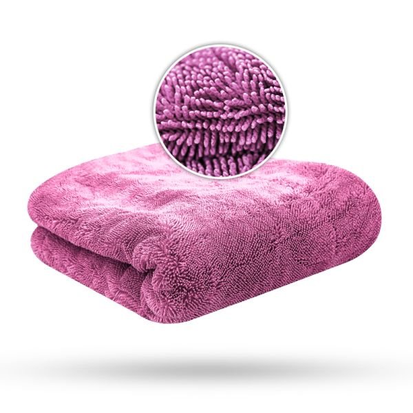 Black Hole XL Premium ? Drying Towel, 1300GSM, 80x50cm, Colored Edition, Pink