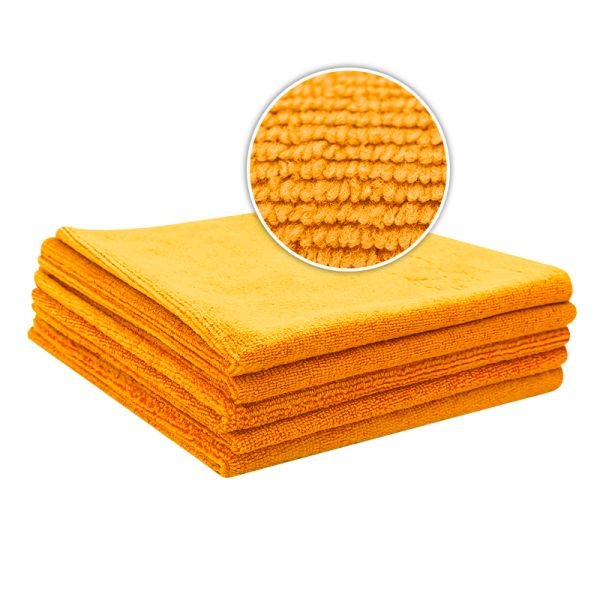 5-piece set: Value - Multipurpose cloth orange, 310GSM, 40x40cm